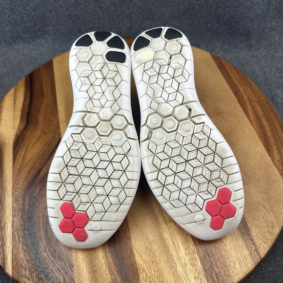 Nike Free 3.0 Flyknit Women's Size 9 Running Shoes Black Gray Pink - Picture 9 of 10